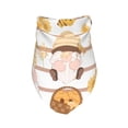 thumbnail image 3 of Easygdp Cute Bee Gnome Pet Scarf, Dog Triangle Scarf, Printing Dog Bib, Handkerchief Scarf for Small Medium Large Dogs Cats Pets, 3 of 9
