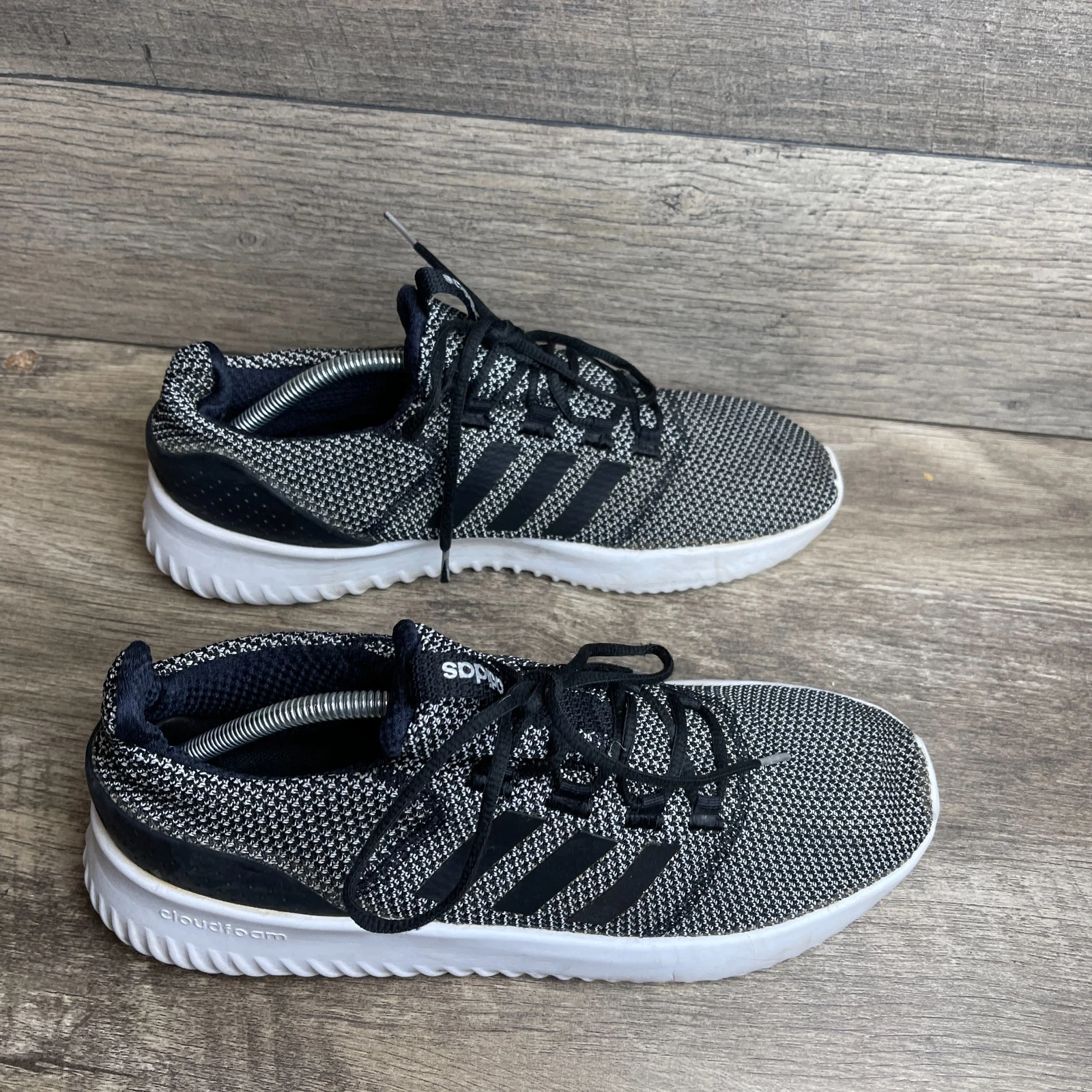 adidas gazelle silver green womens adidas RUNFALCON 3.0 Wide Cloudfoam Running Shoes | White main image 1