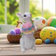 thumbnail image 1 of Decoraciones de Pascua, regalos de Pascua, adornos de Pascua, adornos de jardín de conejo, artesanías de resina decorativas para patio al aire libre, esculturas, adornos de conejo, 1 of 6