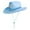 Blue, variant on Unisex Western Cowboy Hat - Casual Bowler Hat for Gender Reveal Party & Daily