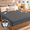 Gray, variant on Vccoem Heated Mattress Pad Queen Size, Dual Zone Electric Bed Warmer with 9 Heat Settings & 4 Timer Options, Machine Washable, White