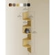 thumbnail image 4 of Estante de esquina VASAGLE de 5 niveles, roble natural, 20 x 20 x 126 cm, 4 of 6