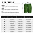 thumbnail image 3 of Susaid American Football Field Print Mens Shorts, Breathable Lounge Sleepwear Set with Elastic Waistband and Pockets-Large, 3 of 6
