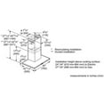 thumbnail image 2 of 500 Series HCB50651UC 30 Box Canopy Chimney Hood with 600 CFM Centrifugal Integrated Blower Four Speed Touch Controls with LCD Display and Dishwasher Safe Filters in Stainless Steel, 2 of 10