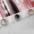 thumbnail image 4 of Homewish Abstract Ombre Adult Black Out Curtains, White Red Artwork Curtains Pack of 2 (42x63 Each), Minimalism Mid Century Bedroom Curtains, Curtains and Drapes Bedroom Decor, 4 of 6