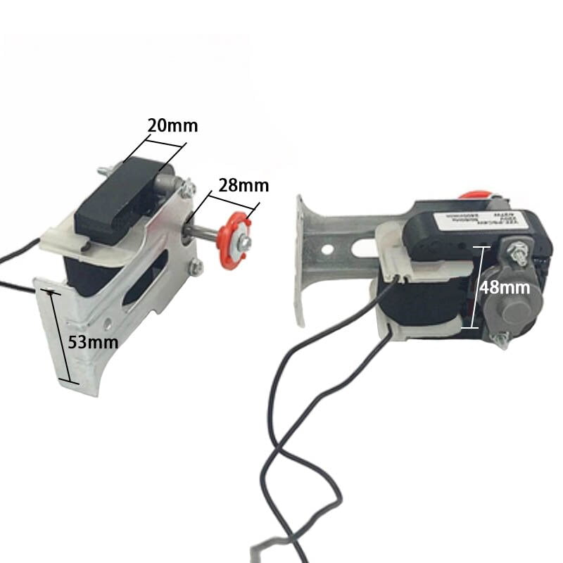 AC220V Refrigerator Freezer Cooling Fan Motor Fan Motor Asynchronous Motor for Refrigerator