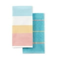 thumbnail image 1 of Home Trends Color Block Kitchen Towel Set, 16" x 26", 2 Piece, 1 of 5