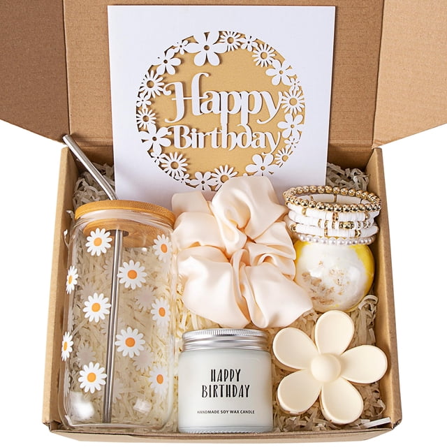Caja de Regalo MiniCauliSprout JTEWB Cumpleaños para Mujer Set de 7 Piezas