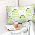 thumbnail image 6 of Vsdgher Frogs and Dragonflies Print Pillow Cases -Iconic Collection Pillowcases -Extra Soft, Not easy to deform,not pilling Export quality, 6 of 8