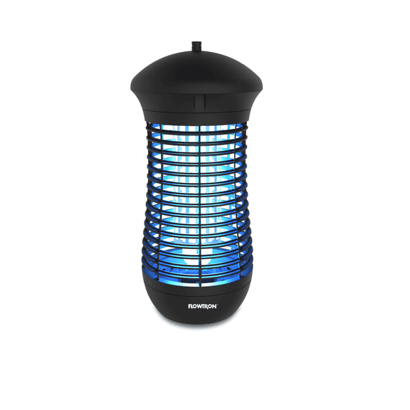 Flowtron Outdoor Bug Zapper, 1 Acre Coverage, Non-Clog Grid, LED Lamp, Insect Killer, Black, 1 Count