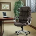 Furmax High Back Office Adjustable Ergonomic Desk Padded Armrests