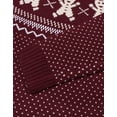 thumbnail image 2 of Cogild Ugly Christmas Sweaters for Womens Tree Gingerbread Man Pattern Sweaters Crew Neck Knitted Sweaters for Womens Warmth Winter Tops, 2 of 7