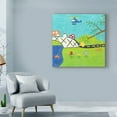 thumbnail image 3 of Trademark Fine Art 'Far and Away Helecopter' Canvas Art by Chariklia Zarris, 3 of 4