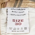 thumbnail image 4 of toraway Cargo Pants Men Work Cotton Mens Casual Mid Waist Pant Short Cargo Pant Solid Splice Pocket Drawstring Shorts Fashion Solid Color Loose Pant Short 31, 4 of 4