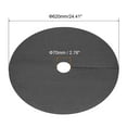 thumbnail image 2 of Unique Bargains 62cm Tree Mulch Ring Nonwoven Tree Protector Mat Plant Cover Black 4 Pack, 2 of 6