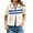 Dark blue, variant on Womens Striped Short Sleeve Sweater Casual Knitted Button Down Crochet Cardigan Vintage Y2k Hollow-Out Tops