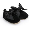thumbnail image 5 of Baby Girls Shoes Mary Jane Flats Shoes Anti-Slip Soft Rubber Sole Toddler First Walkers Princess Dress Shoes, 5 of 6