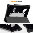 thumbnail image 3 of Allytech Google Pixel Tablet Case 10.95" 2023, Ultra Slim Fit Lightweight Shockproof Multi Angle Viewing Stand Protective Cover Case for Google Pixel Tablet - Don't Touch, 3 of 10