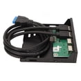 thumbnail image 2 of Concentrador USB 3.0 de panel frontal de 3.5 pulgadas Otros, 2 of 8