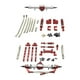 thumbnail image 3 of Accesorios para coches RC Actualización de chasis Fácil de instalar Repuestos delanteros y traseros Rojo, 3 of 9