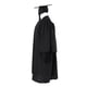thumbnail image 2 of Vestido de graduación de licenciatura negro de pregrado Vestido de adulto tejido Vestido de graduación de escuela secundaria universitaria, 2 of 4