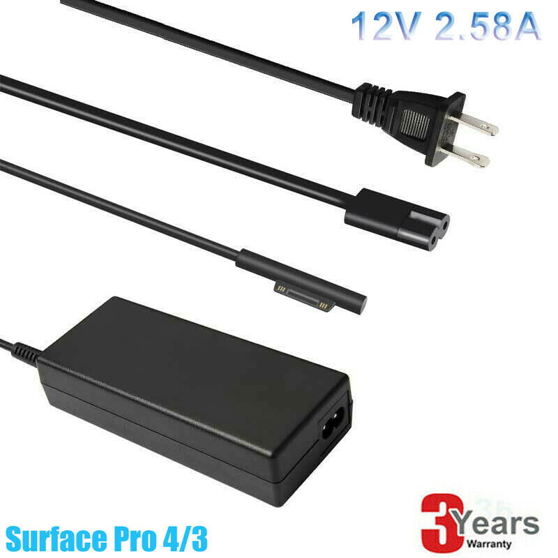 Power Supply For Microsoft Surface Pro 3 Pro 4 Tablet 1625 Adapter 12V Charger 