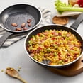 thumbnail image 2 of Henckels Nola 2-pc Aluminum Ceramic Nonstick Fry Pan Set, 2 of 5