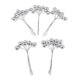 thumbnail image 2 of 50 paquetes de y bayas de flores artificiales para , adornos para árboles de Navidad, artesanía Plata mayimx Ramita de bayas artificiales, 2 of 6