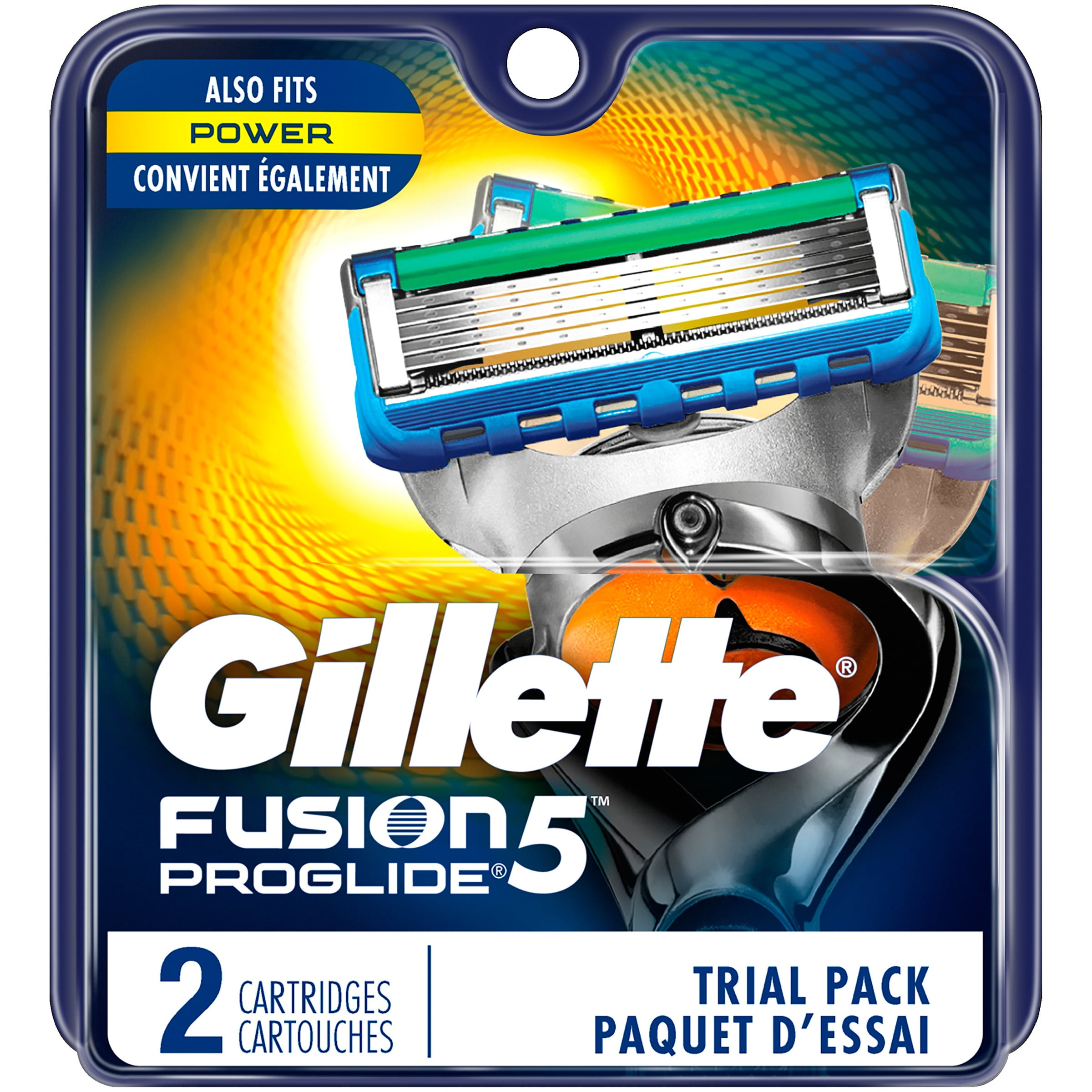 Gillette® Fusion5™ Proglide® Razor Cartridges 2 Ct Pack