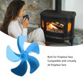 thumbnail image 4 of Durable Lightweight Stove Fan Blade, 5 Blade Design Enhances Air Circulation, Improves Heating Efficiency, Simple Installation, 4 of 8