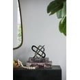 thumbnail image 4 of A&B Home Antique Gold Aluminum Abstract Decorative Object 8.7" x 8.7" x 6", 4 of 9
