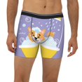 thumbnail image 4 of Rocae Corgi Washing in Bathtub for Stretch Moisture-Wicking Underwear,Men's Underwear Boxer Briefs Medium, 4 of 9