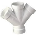 thumbnail image 1 of National Brand Alternative 92375 Dwv Pvc Double Wye 4 In. X 4 In. X 3 In. X 3 In., 1 of 1