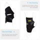 Yosoo Compression Ankle Support Latex-Free Lightweight Brace, One Size - image 3 of 7