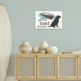 thumbnail image 3 of Stupell Industries Never Boat Alone Dog Animals Painting Wrapped Canvas Art Print Wall Art, 24 x 16, 3 of 8