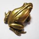 thumbnail image 2 of Brass Frog Figurine,Animals Brass Decor Ornaments Home Tea Table Feastival Decorations, Decorative Ornaments for Living Room, 2 of 4