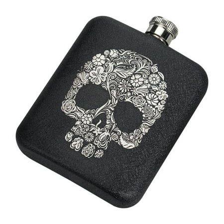 

QUSENLON Pocket Hip Flask Alcohol Whiskey Liquor Screw Cap 6 oz Easy to Open Durable Gift