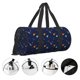 thumbnail image 3 of Easygdp Space Galaxy Bolsa de Viaje, Bolsa de Mano, Bolsa de Gimnasio, Bolsa de Equipaje para Viaje, 3 of 6