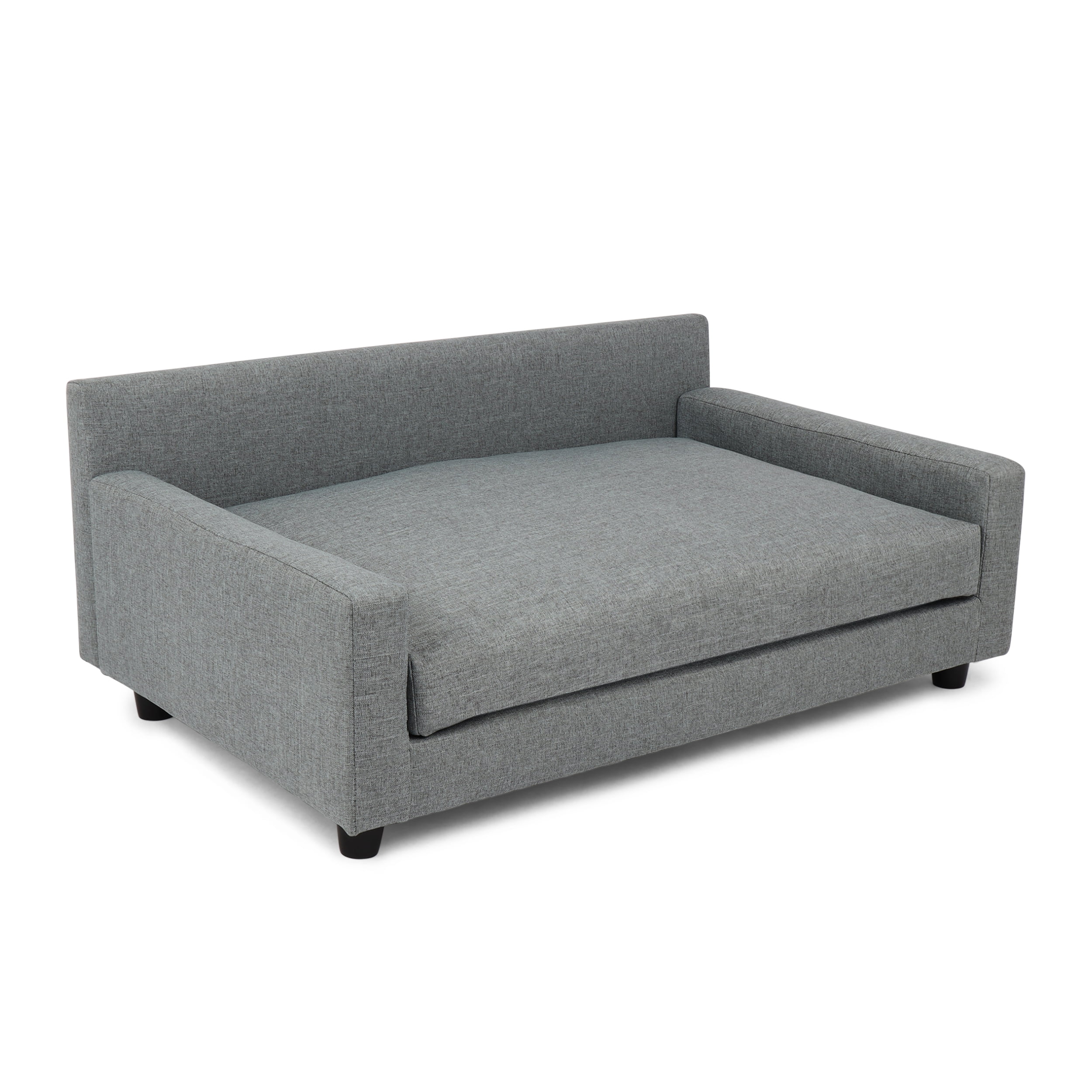 Club Nine Pets Metro Orthopedic Bed for Dogs, Medium, Metal.