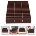 thumbnail image 4 of Milisten Classroom Organization And Storage Desk Storage Organizer Multi-grid Phone Box, 4 of 6