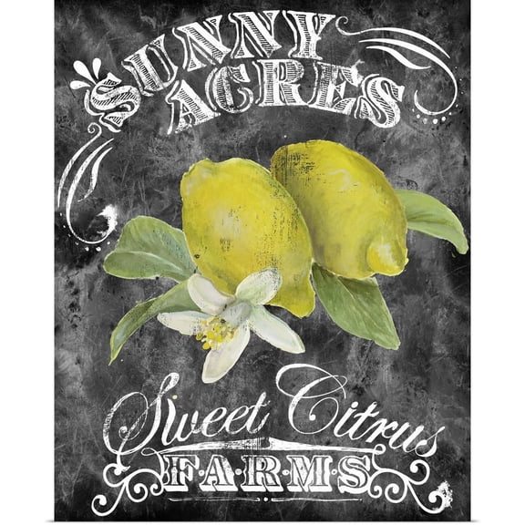 Great BIG Canvas | Rolled Art Licensing Studio Poster Print entitled Sunny Acres