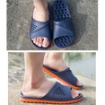 thumbnail image 3 of Jumpingount Zapatillas de baño de verano, zapatos de baño, toboganes informales, zapatillas de playa, sandalias de masaje transpirables, piscina Calzado Azul/Naranja METRO, 3 of 6