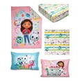 Gabby's Dollhouse 4Piece Toddler Bedding Set
