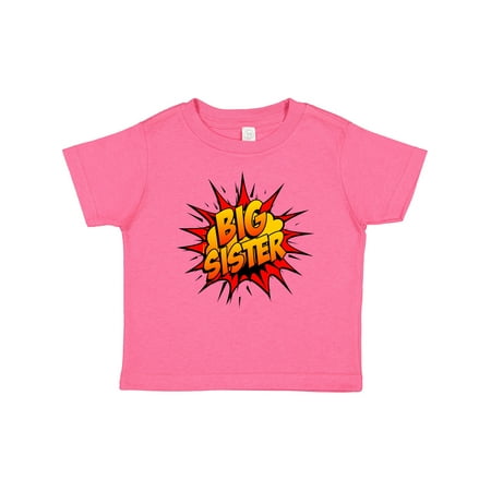 

Inktastic Big Sister Super Hero Gift Baby Girl T-Shirt