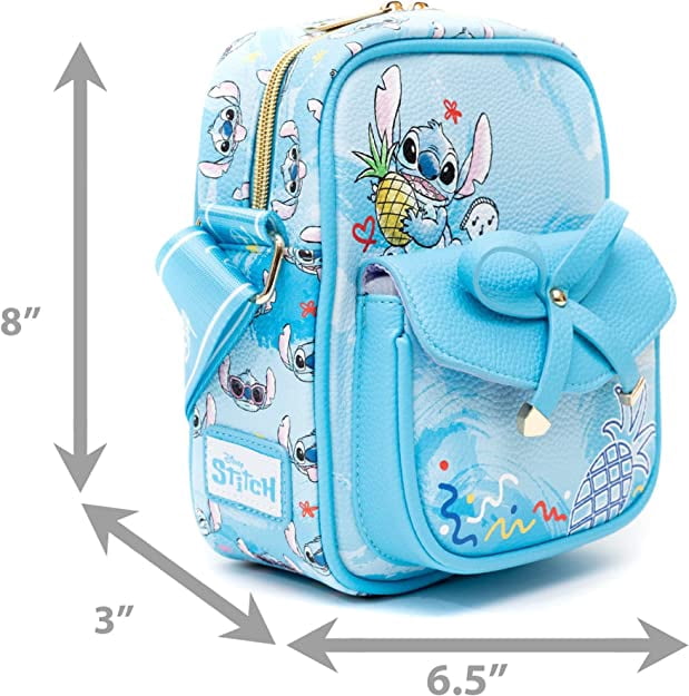 Disney Girl s Lilo and Stitch Painted Mini Crossbody Bag