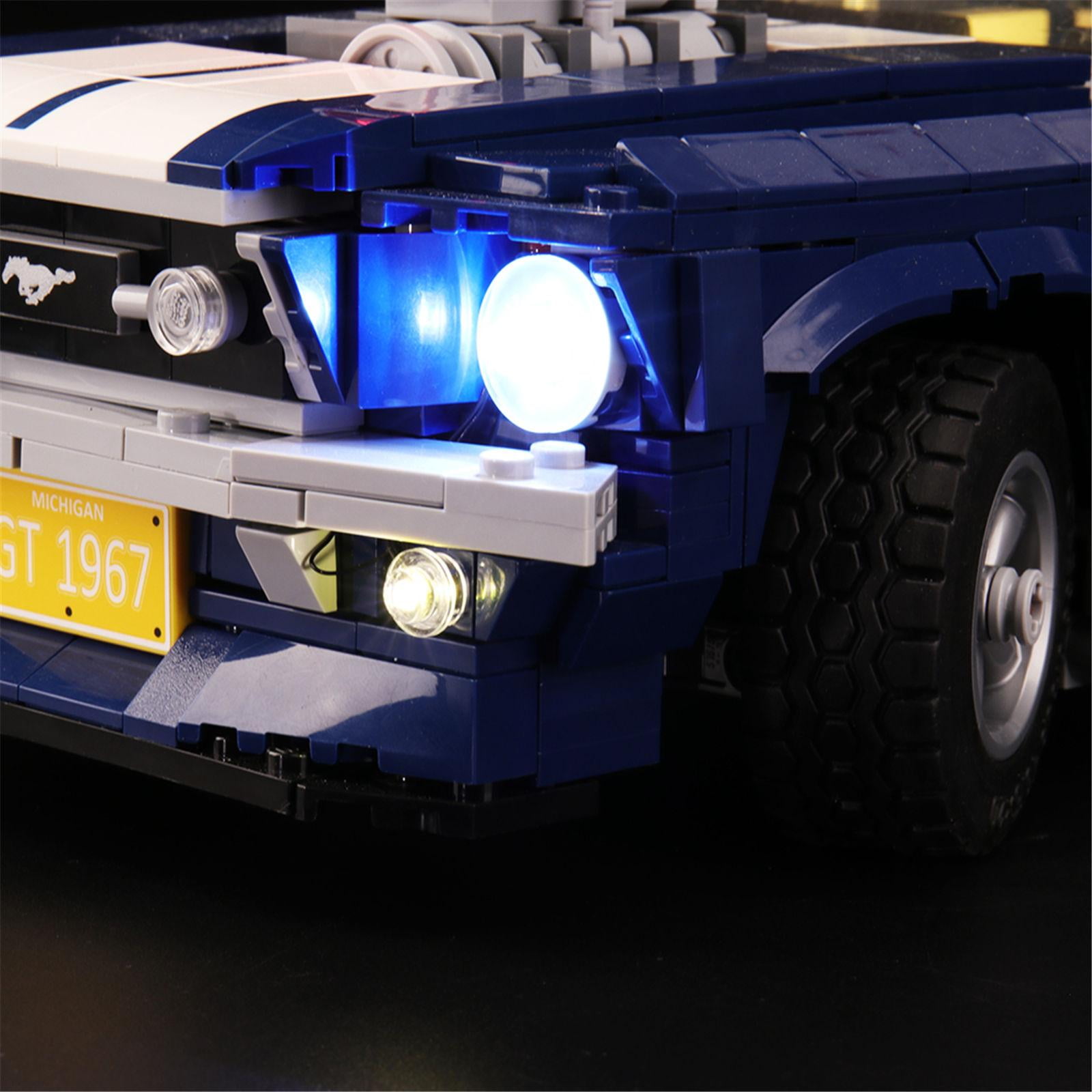 LED Light Lighting USB Powered Kit ONLY For LEGO 10265 Ford Mustang Bricks  Toys