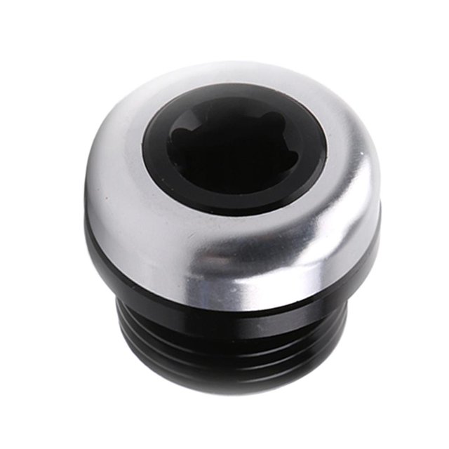 cubierta Del Tornillo De Llenado De Aceite De Aluminio CNC Para 2017 2018 2019 Plata kusrkot Tapa de la tapa de llenado de aceite del motor