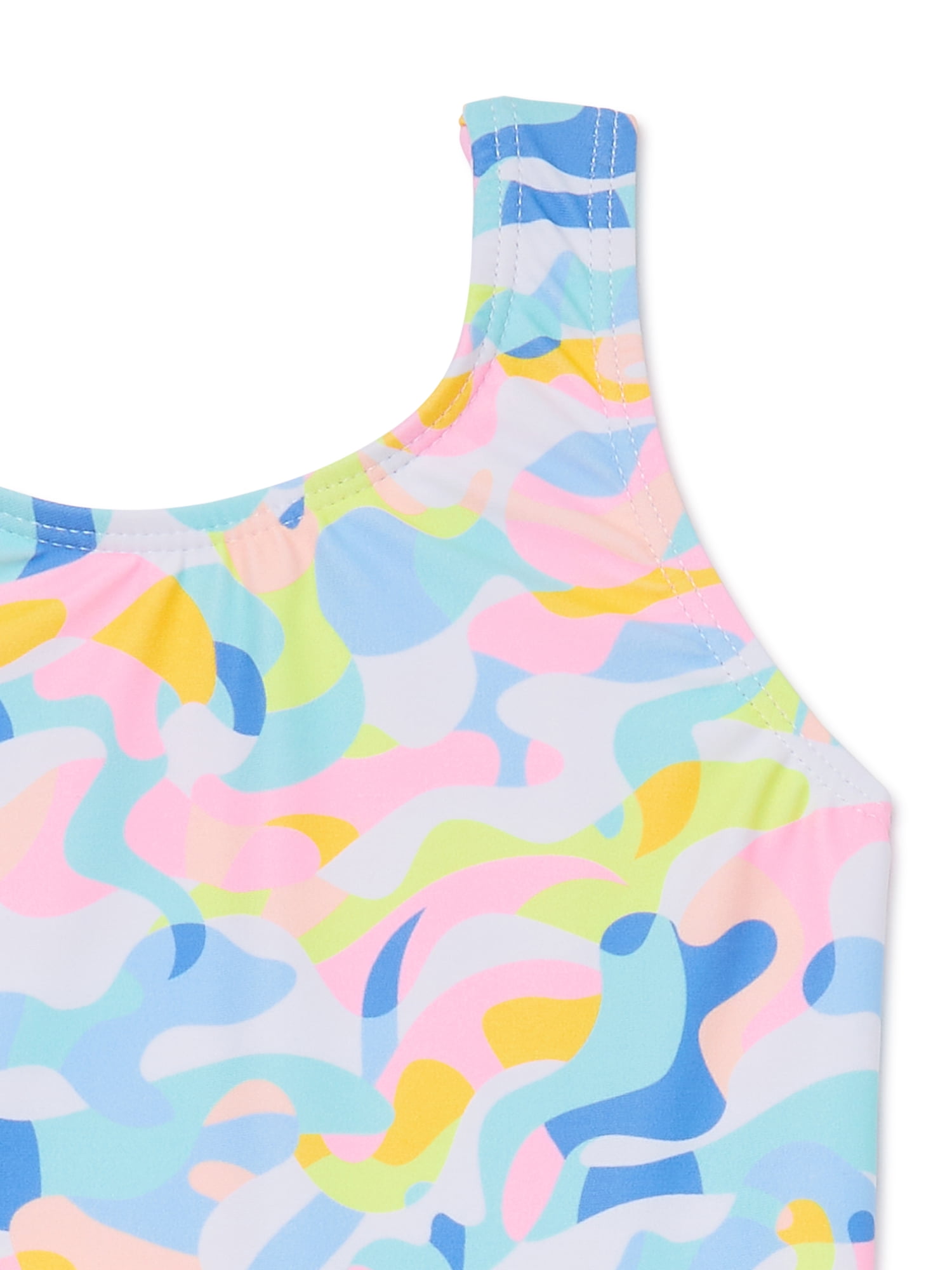 Bmagical Girls One-Piece Swimsuits, 2-Pack, Sizes 4-12