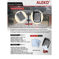 thumbnail image 6 of ALEKO Backlight 12/24V Universal Touch Panel Wired Keypad, 6 of 6