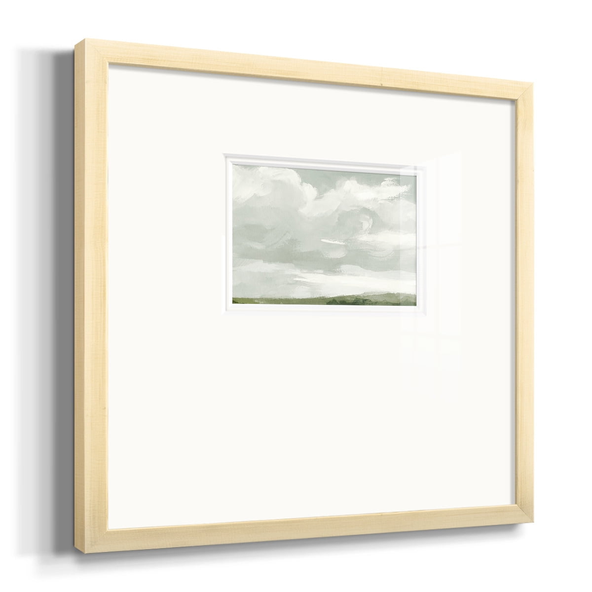 Gray Stone Sky IIIPremium Framed Print
